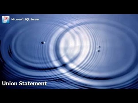 how to perform union in sql