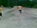 brendon jumps trick jump at he on foot \"EXTREME\"