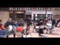 STOMP perform in Birmingham's Victoria Square