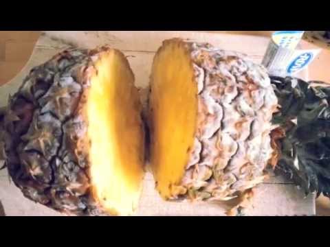 how to know pineapple ripe