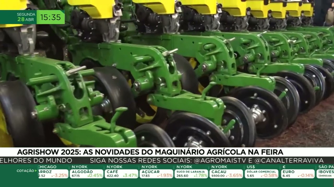 Agrishow 2025: As novidades do maquinário agrícola na feira