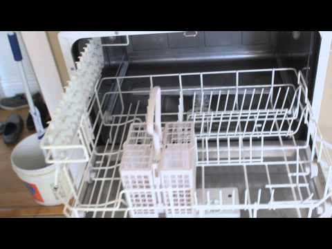 how to use a portable dishwasher