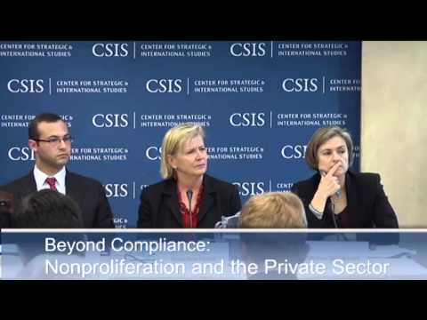 Beyond Compliance: Nonproliferation and the Private Sector 