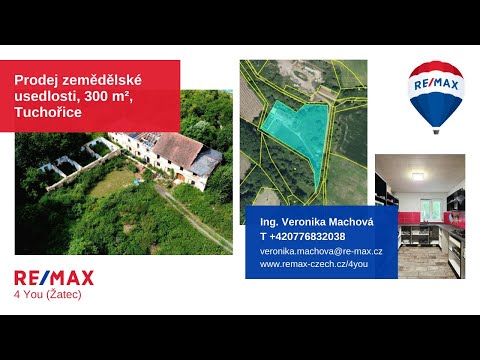 Video Zemědělský objekt, Tuchořice "ovčín", pozemek celkem 6813m²