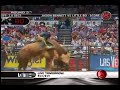 adriano moraes in round 3 covers the bull handsome jack(owned by hebert & stamford) for 80.25 pushing him into 2nd place going into the short-go.