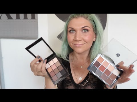 Viseart Eyeshadow Palette vs. Sonia Kashuk Eye Couture Palette (Neutral Matte) | Beauty Comparison