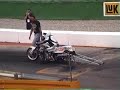 Supertwin topgas dragrace Hockenheim 2001: Jolink vs Sohn.