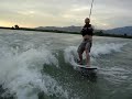 Wake Surfing on Utah Lake Wake Surfing on Utah Lake