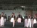 North Devon Gang Show start the  Barnstaple Christmas Light Switch On Event part 1