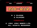 the gameplay of pac-man for nes. created by namco.