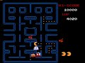 the gameplay of pac-man for nes. created by namco.