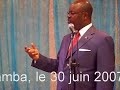 Discours de Mutamba, ambassadeur du Congo