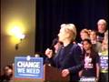 videos de Hillary Rodham Clinton's D-NY, Last Stump Speech For Obama