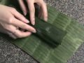 Khao Dome - Rice in Banana Leaves