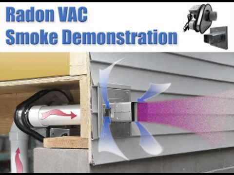 how to vent for radon