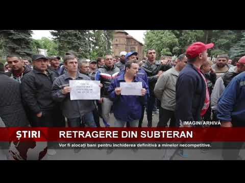 Ajutor financiar de la stat, pentru închiderea definitivă a minelor necompetitive