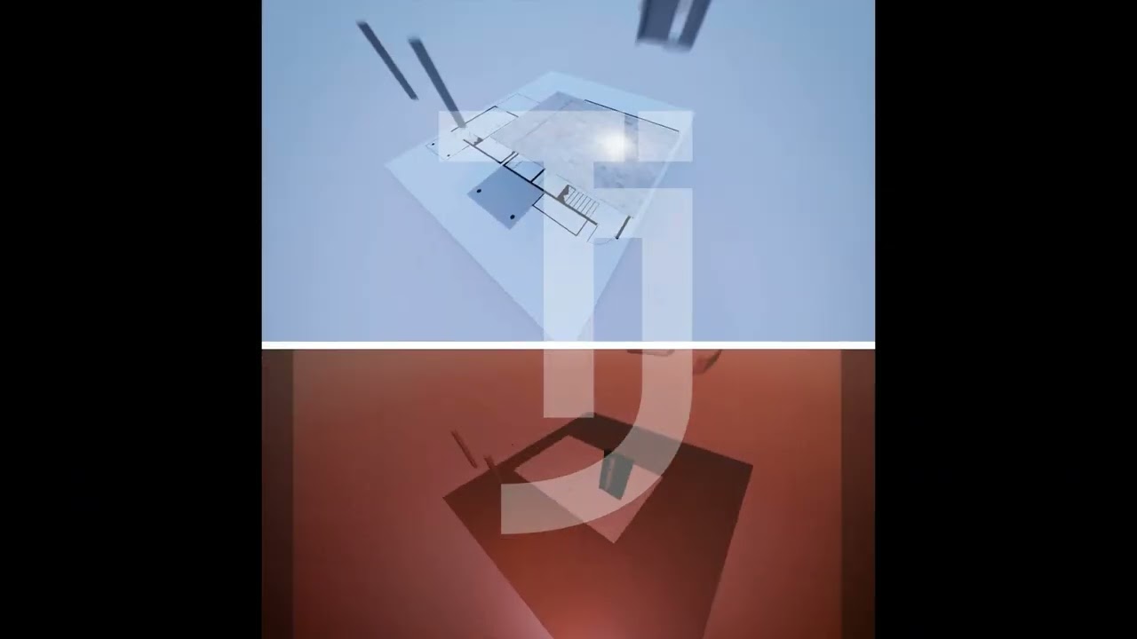 Short 3D animation interior design