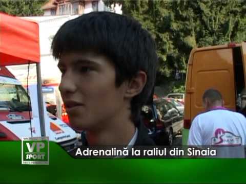 Adrenalină la raliul din Sinaia