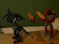 Toa Hordika Vakama Vs. Vezok Stop Motion Animation