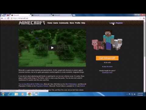 how to sign up for minecraft