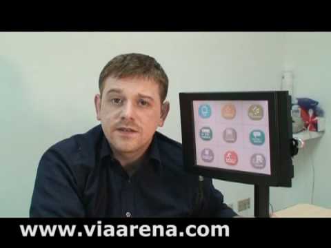 VIA VIPRO VP7710 fanless touchscreen panel PC YouTube Preview Image