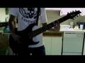 My first song write with my Ibanez RG2228 8 string guitar