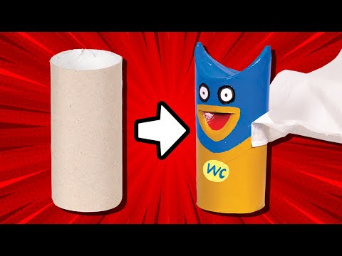 Toilet Man - DIY Paper Roll Crafts