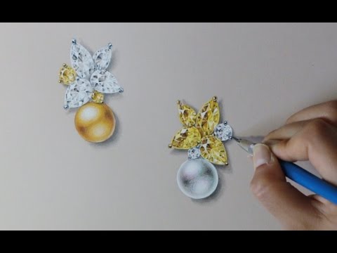 how to draw jewelry