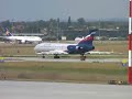 Aeroflot Tu-154 take-off from Ferihegy Aeroflot Tu-154 take-off from Ferihegy