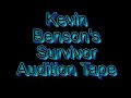 kevin benson kayaking down the waterfall, diving backwards off the cliff, wrestling an alligator in a pond.