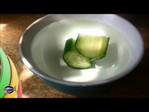 how to sink cucumber