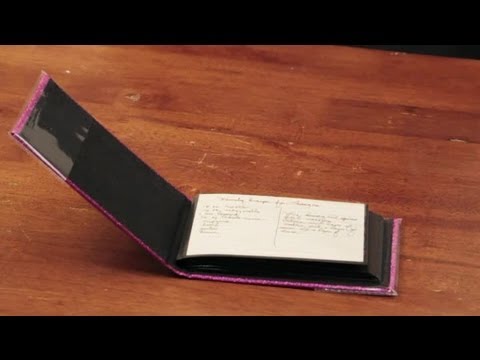 eHowArtsAndCrafts - Subscribe Now: http://www.youtube.com/subscription_center?add_user=ehowArtsandCrafts Watch More: http://www.youtube.com/ehowArtsandCrafts Family recipe album...