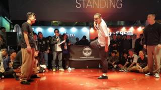 Poppin J & Hoan vs Soul Bin & Feel In – Last Man Standing Korea Session 2k16