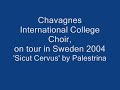 sicut cervus  g p palestrina  sung by chavagnes choir