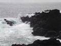 台風5号情報no1発生奄美の海の様子