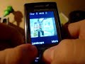 sony ericsson k800 quick slideshow BUG