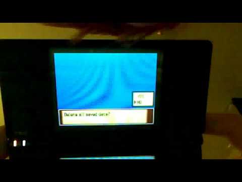 how to delete a pokemon game on ds