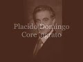 placido domingo   core ngrato
