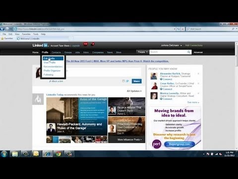 how to put linkedin on resume