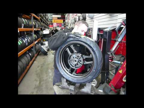 how to fit tyres on alloy wheels