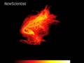 New simulation shows gas spiralling around black hole