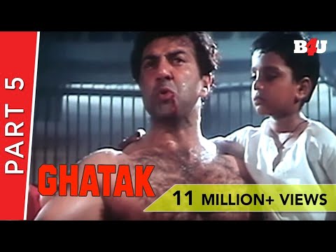 Ghatak | Part 5 | Sunny Deol, Meenakshi Seshadri, Danny Denzongpa | B4U Mini Theatre