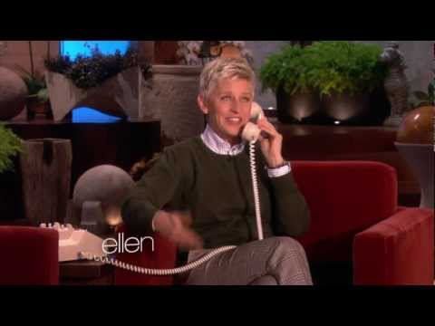 Valentine's - There's a special offer at a hotel for Valentine's Day, the Ellen and Portia special! How could Ellen not call and book it?