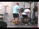 Thad's DE Box Squat work-up using SSB 2-29-08
