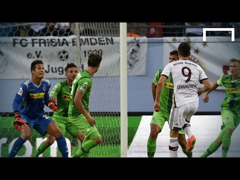 Video: Incredible lob from Lewandowski