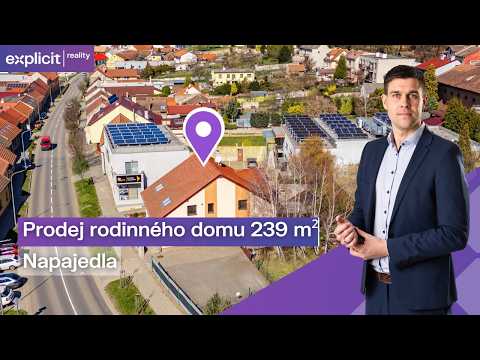 Video Prodej rodinného domu  239 m² - Napajedla