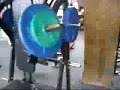 a walk around one of to traininf floors at Fitness Factory Düsseldorf, Kölner Landstr./Provinzialplatz, Hammer-Strength, Gym 80, Schnell, Dumbells up to 180 lbs.