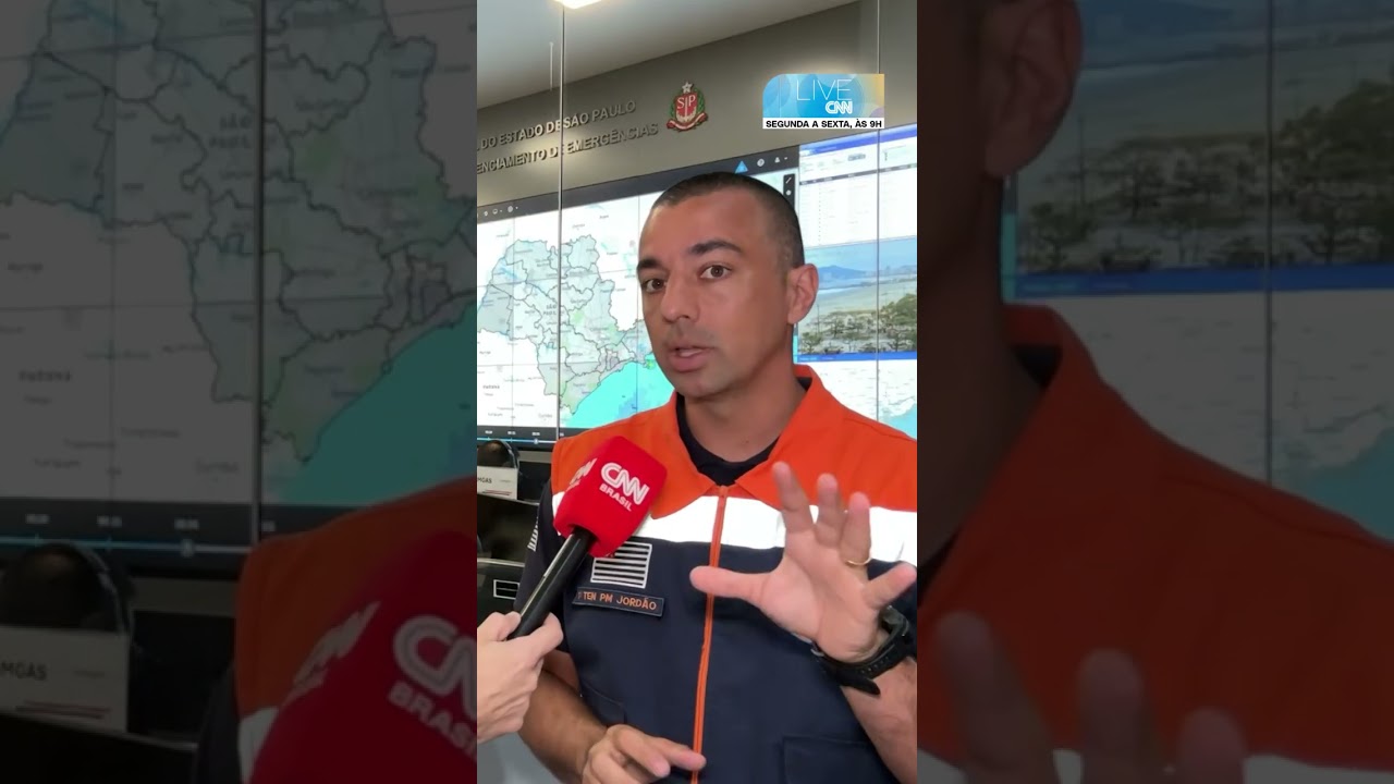 Defesa Civil envia alertas severos de chuva e rajadas para 24 regiões de SP