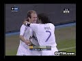 Goleada histórica en el Santiago Bernabeu, en el partido de liga de primera división entre el Real Madrid y el Valladolid. 2 goles de Raúl, 2 de guti, otro de robben, baptista y drenthe. Espectacular partido de guti. Dedicado a los fans de guti de www.gutih.com