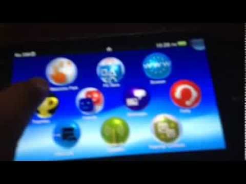 how to create a master account for ps vita
